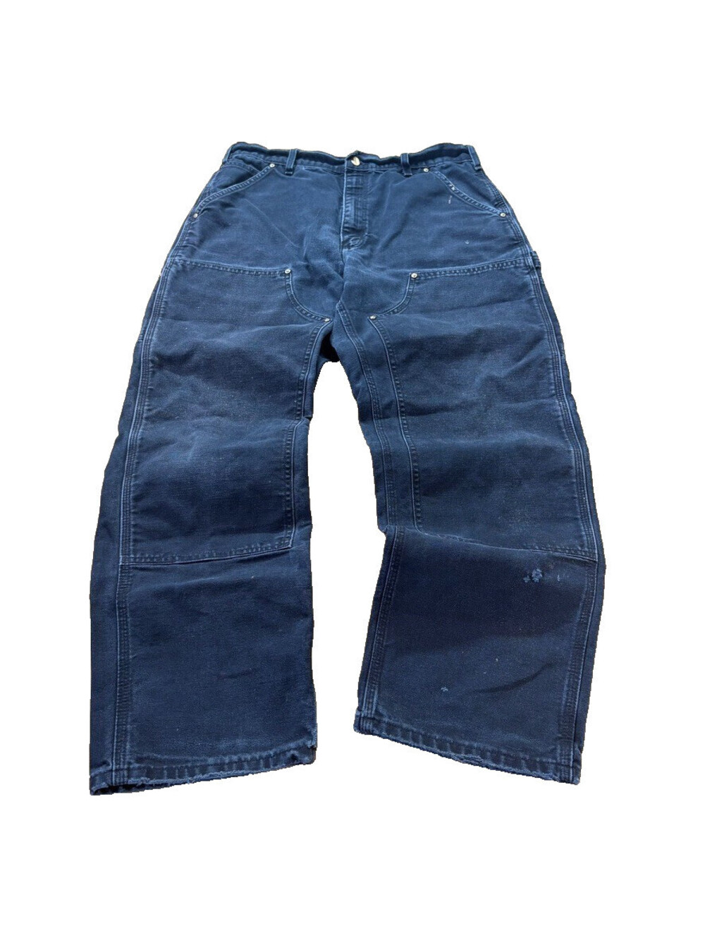90s/Y2K Faded Carhartt Double Knee Carpenter Pants 32x28
